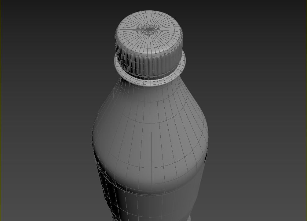 Sprite bottle 3D model_4