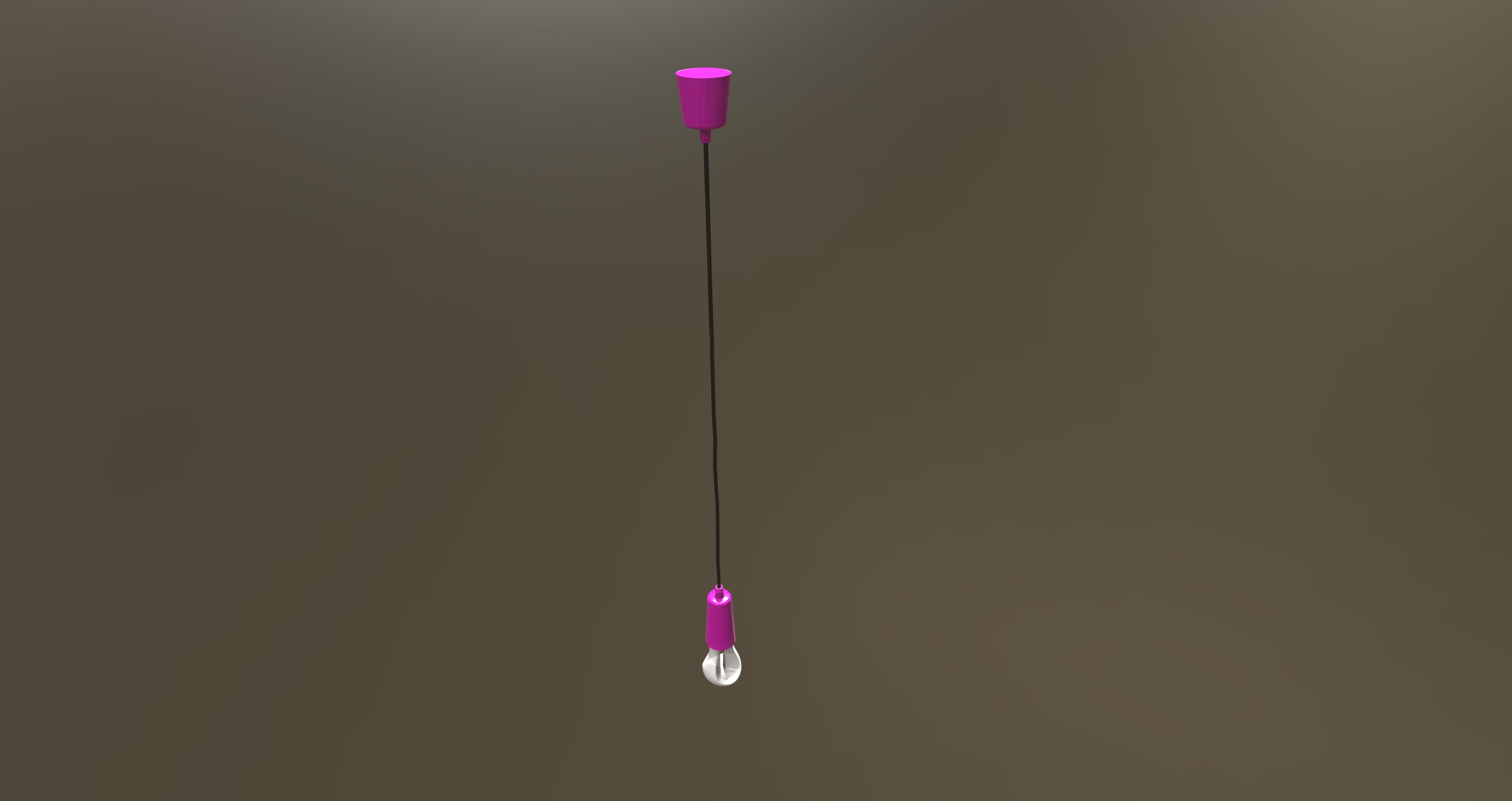 Plumen Light Fixture Drop Cap Plumen 002 Free 3D model_1