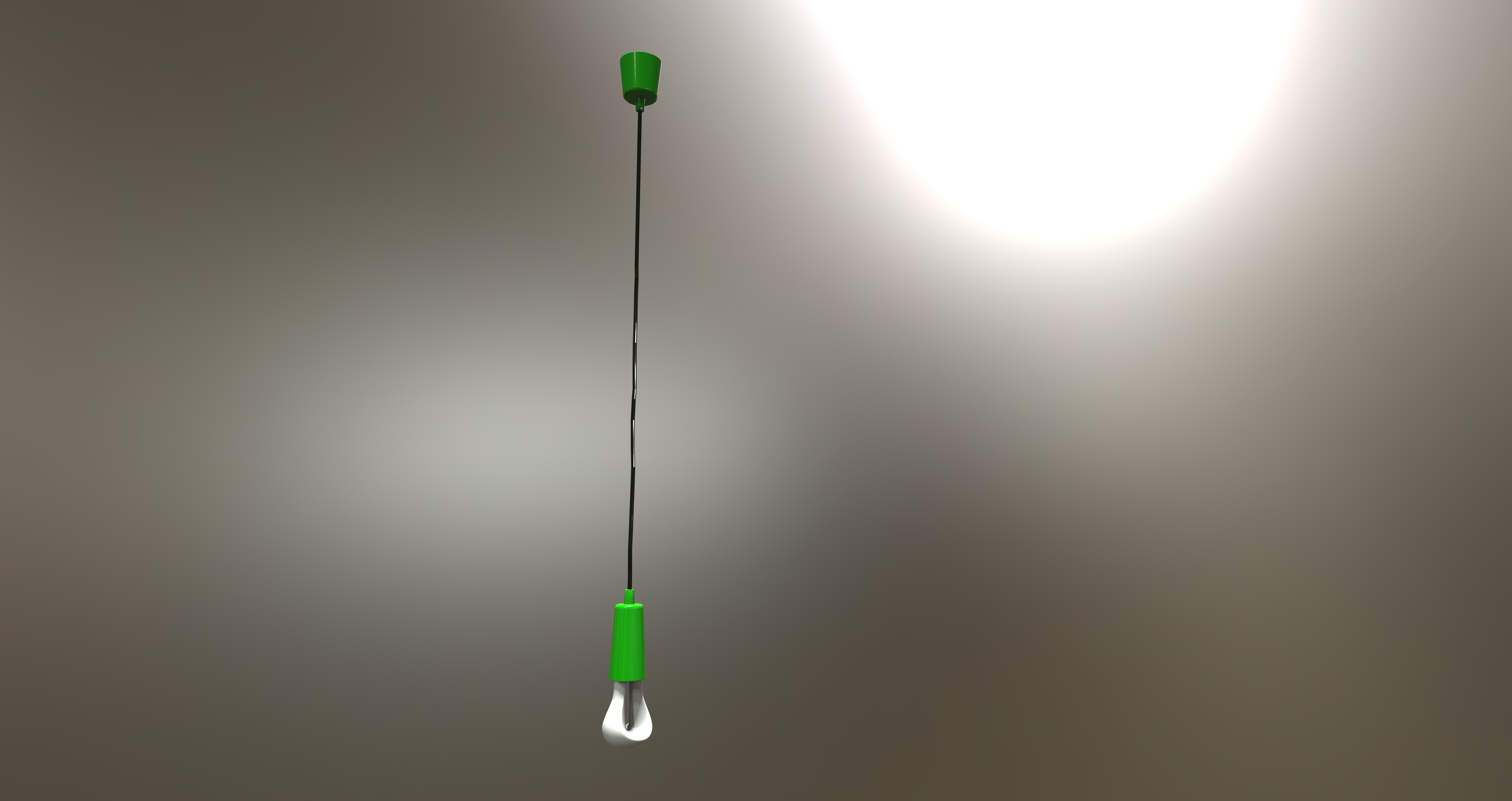 Plumen Light Fixture Drop Cap Plumen 002 Free 3D model_8