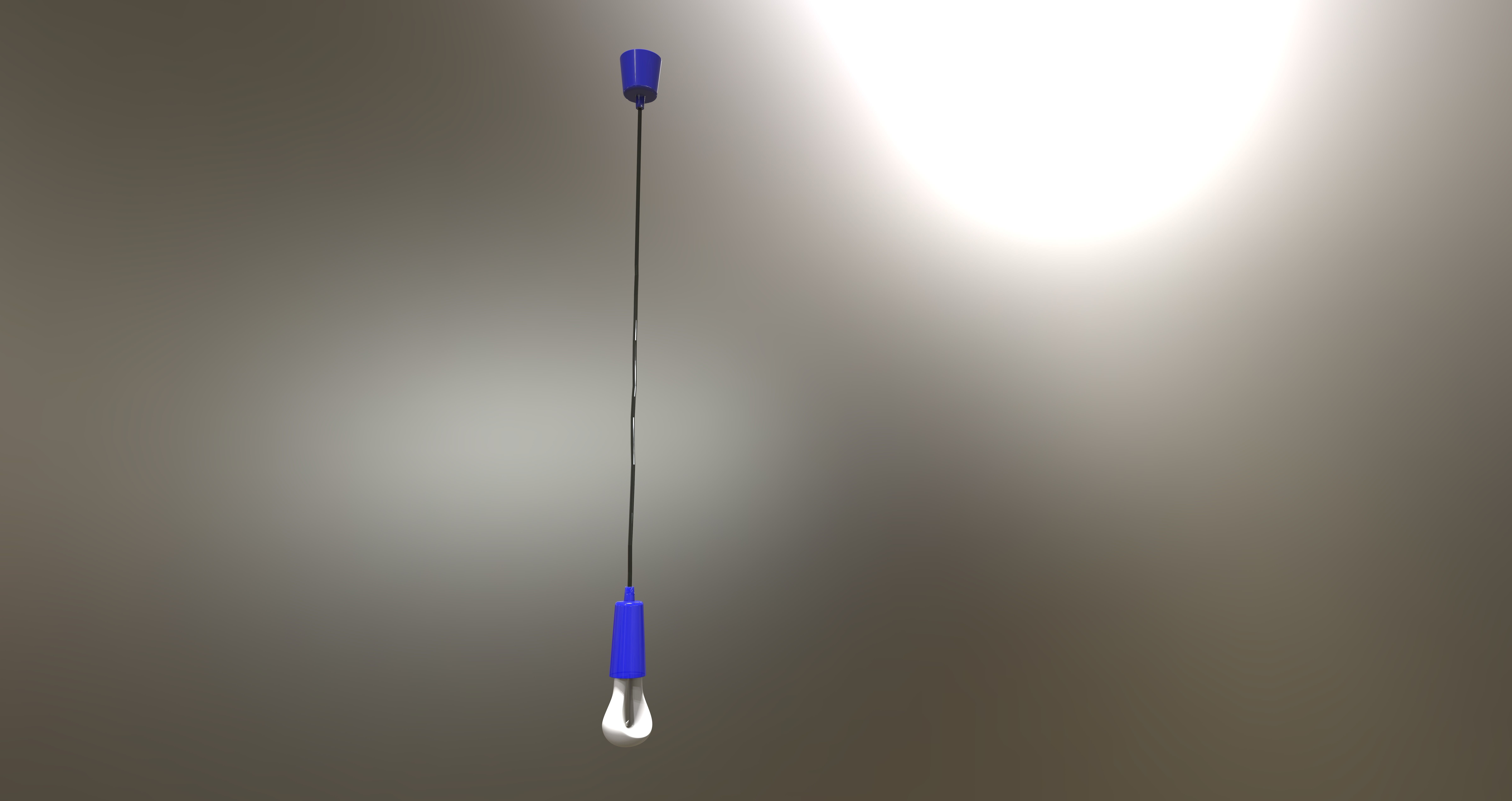 Plumen Light Fixture Drop Cap Plumen 002 Free 3D model_9