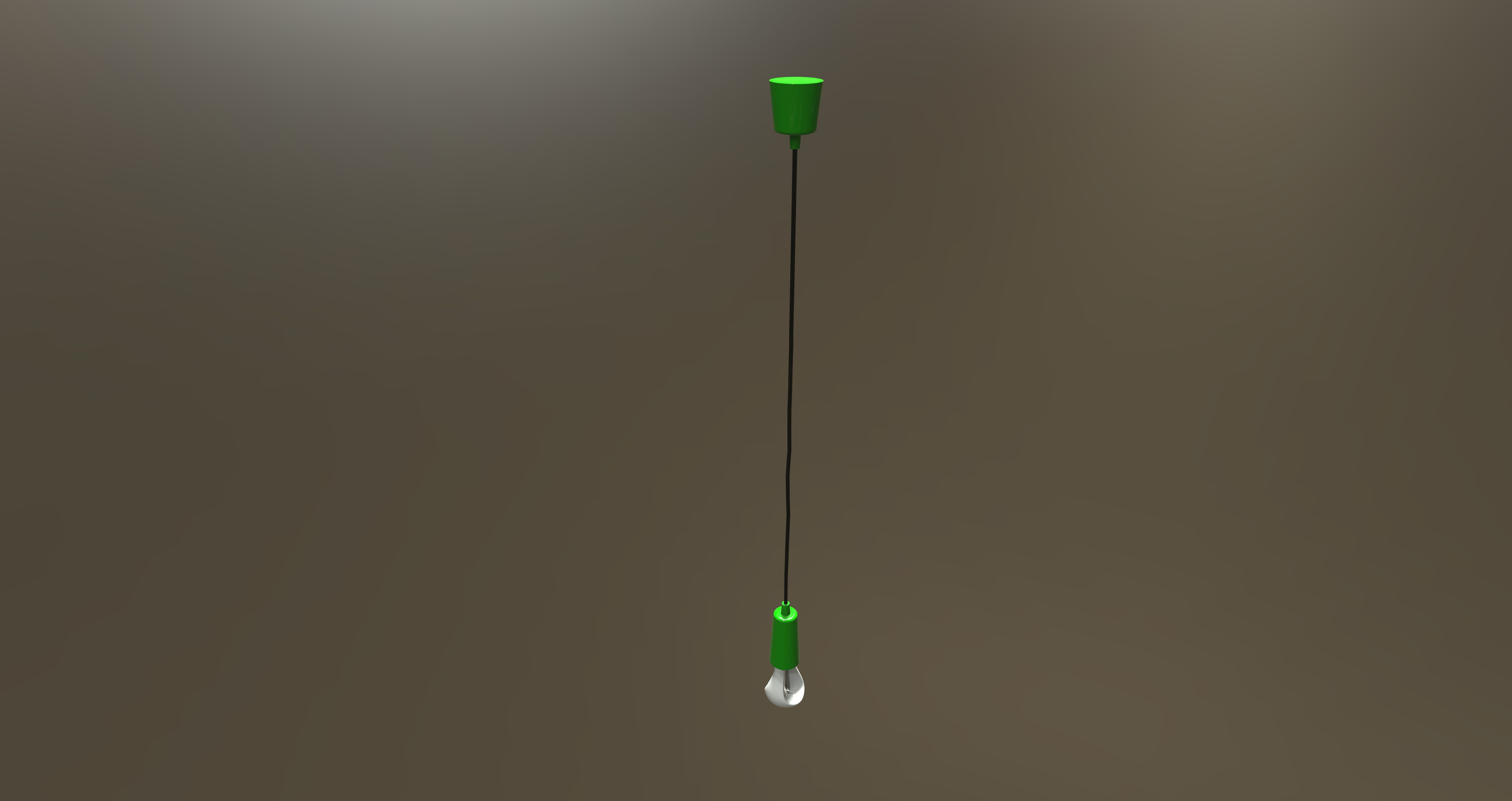 Plumen Light Fixture Drop Cap Plumen 002 Free 3D model_7