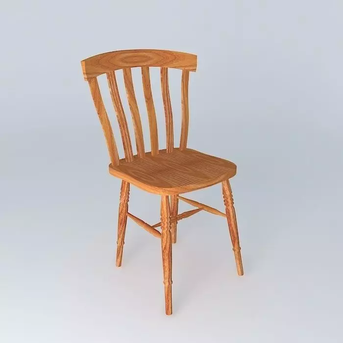 cafe chair Free 3D model
