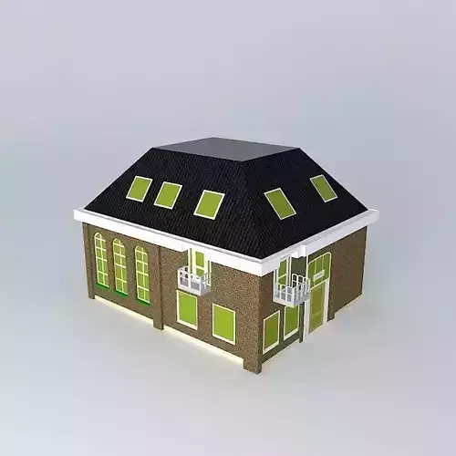 Paluno house with windows