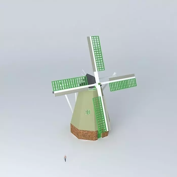 mill baker sweet ring and lock vd demolished in 1915 Free 3D model