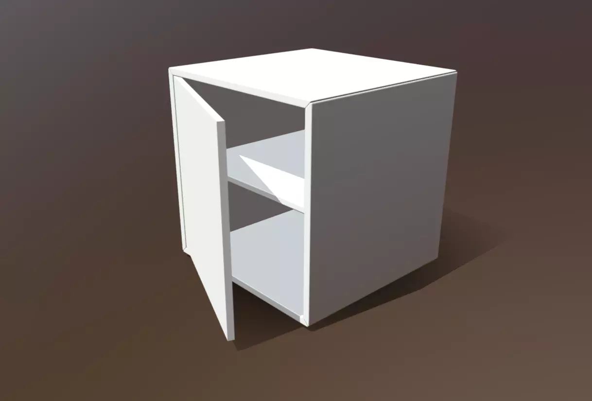 Animated Shelf 02 3D model