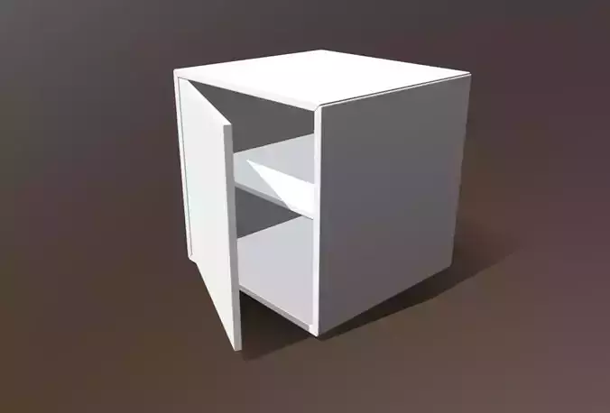 Animated Shelf 02 3D model