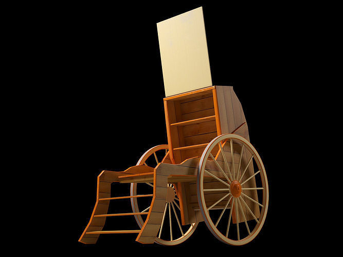 Snake Oil Cart Free 3D model