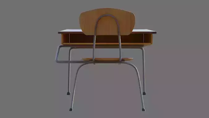 School Desk and Chair