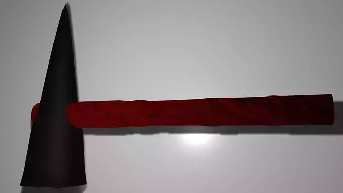 Hammer axe Free low-poly 3D model