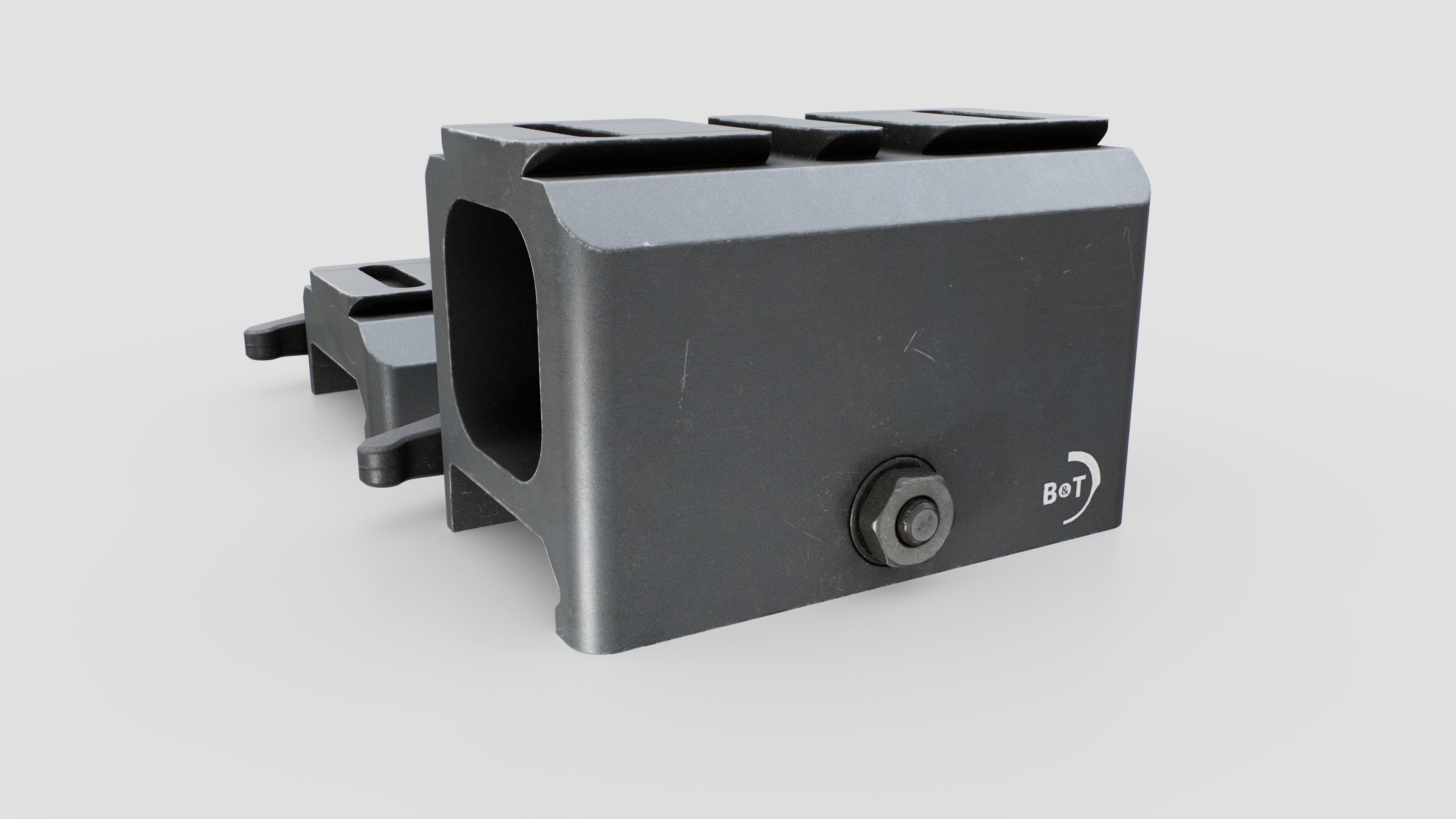 Aimpoint ACRO P2 Advanced Compact Reflex Optic Low-poly 3D model_14