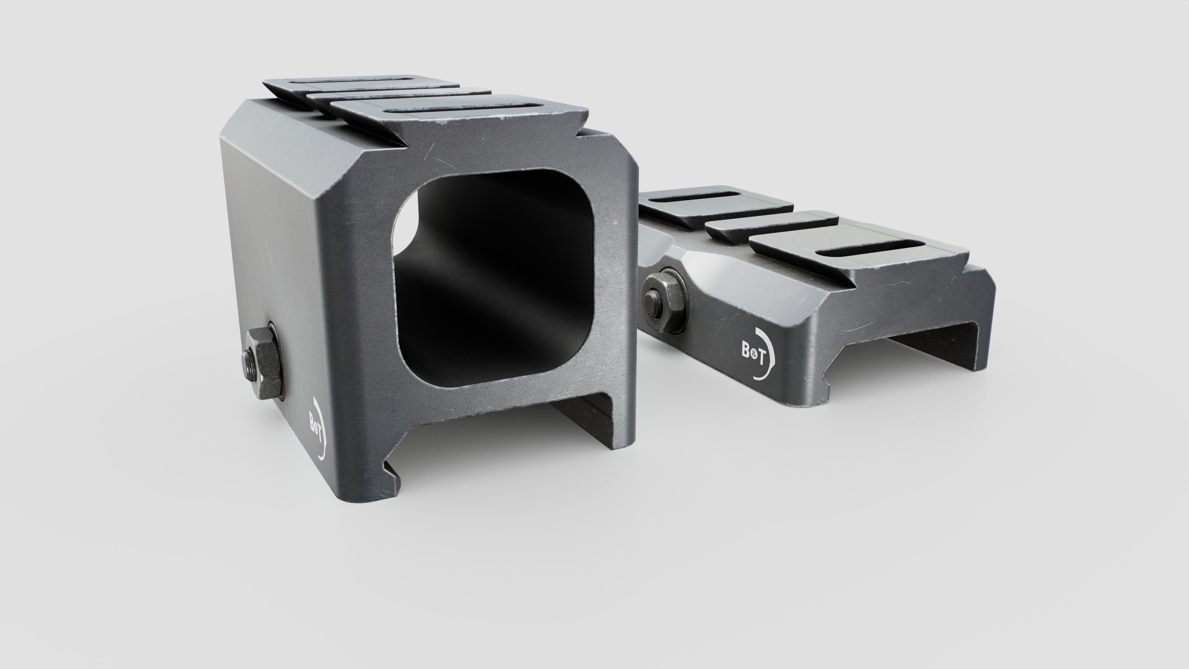 Aimpoint ACRO P2 Advanced Compact Reflex Optic Low-poly 3D model_15