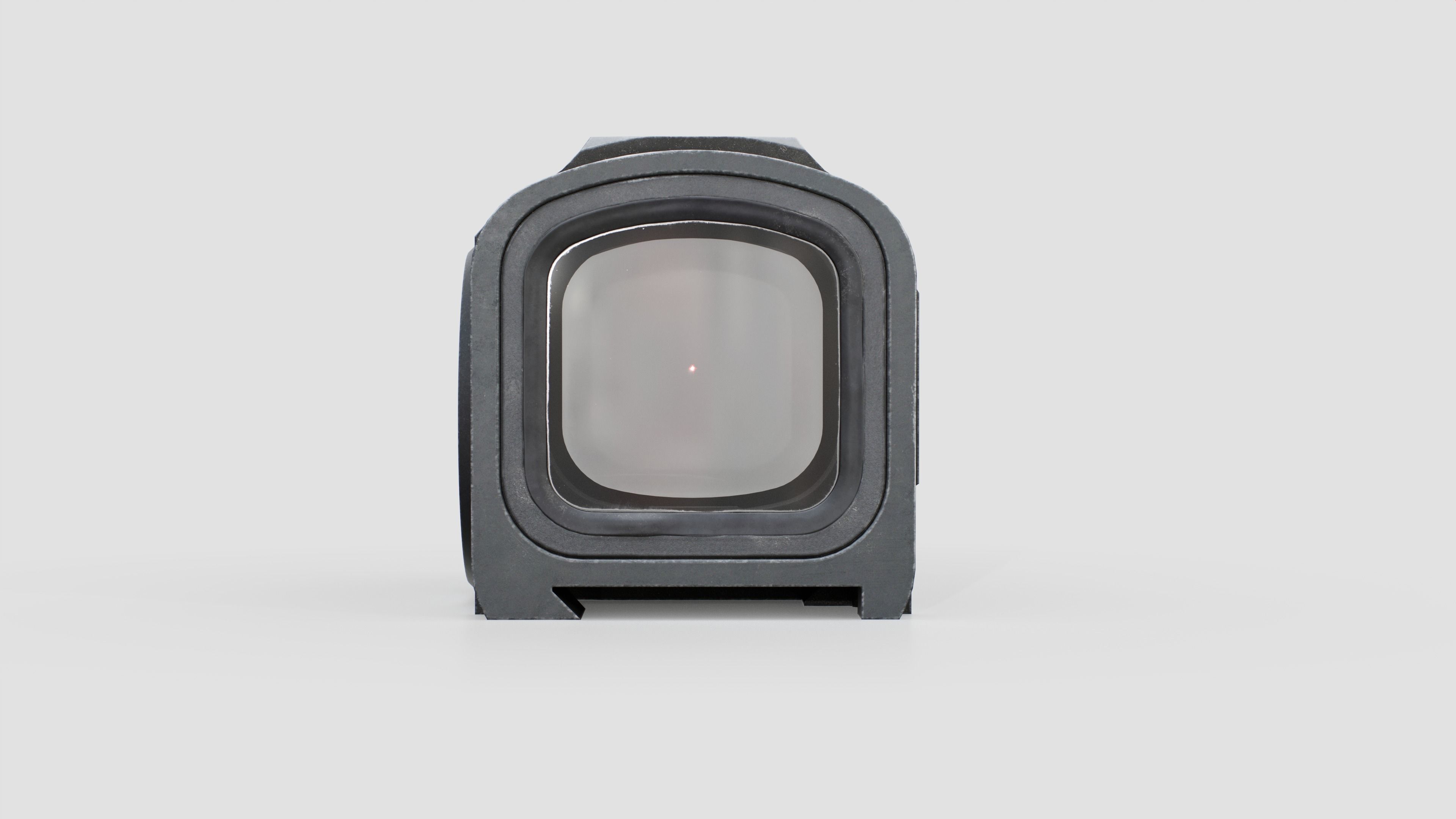 Aimpoint ACRO P2 Advanced Compact Reflex Optic Low-poly 3D model_6