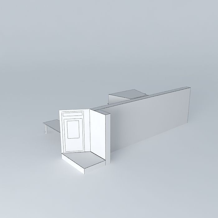 Cafe Shop "Hideaway" in Noordhorn Groningen Free 3D model_4