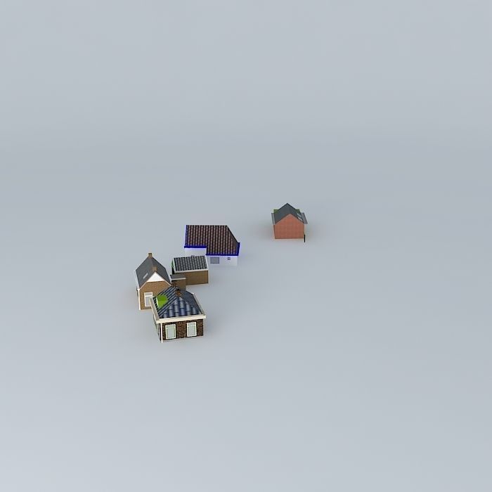 groeneveld and temple in the langestraat Free 3D model_1