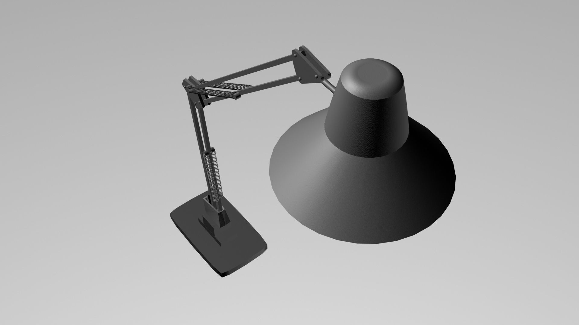 Table lamp Free 3D model_1