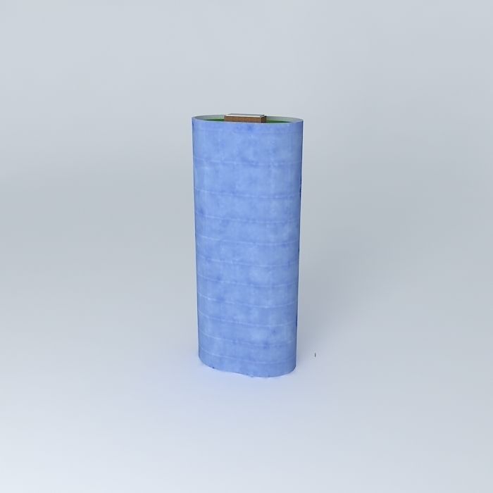 residential complex E Free 3D model_1