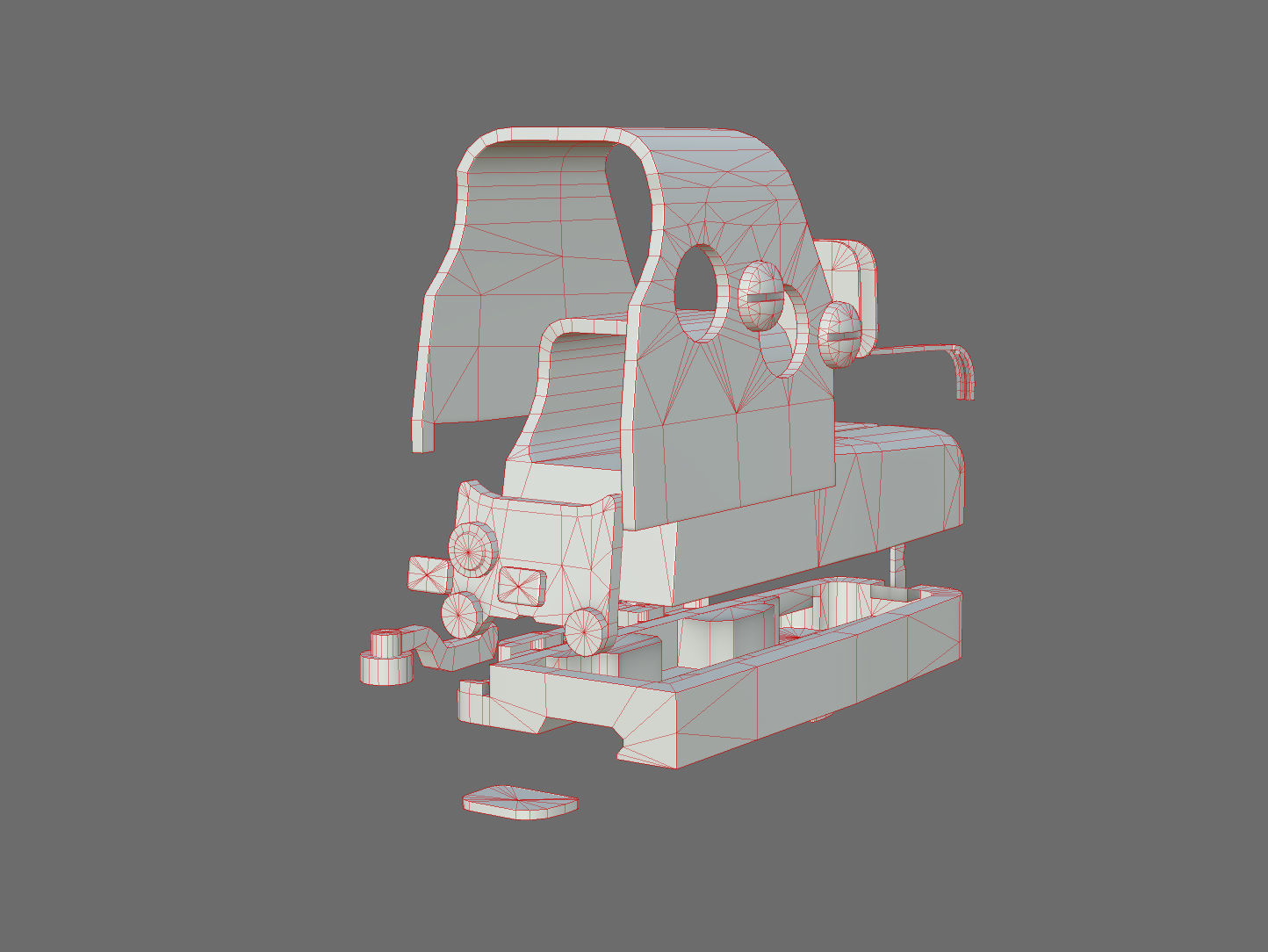 Weapon - Scope - 04 - EoTech Low-poly 3D model_34