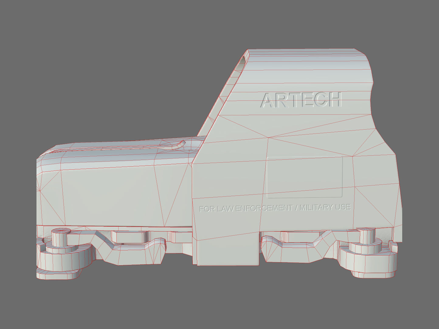 Weapon - Scope - 04 - EoTech Low-poly 3D model_20
