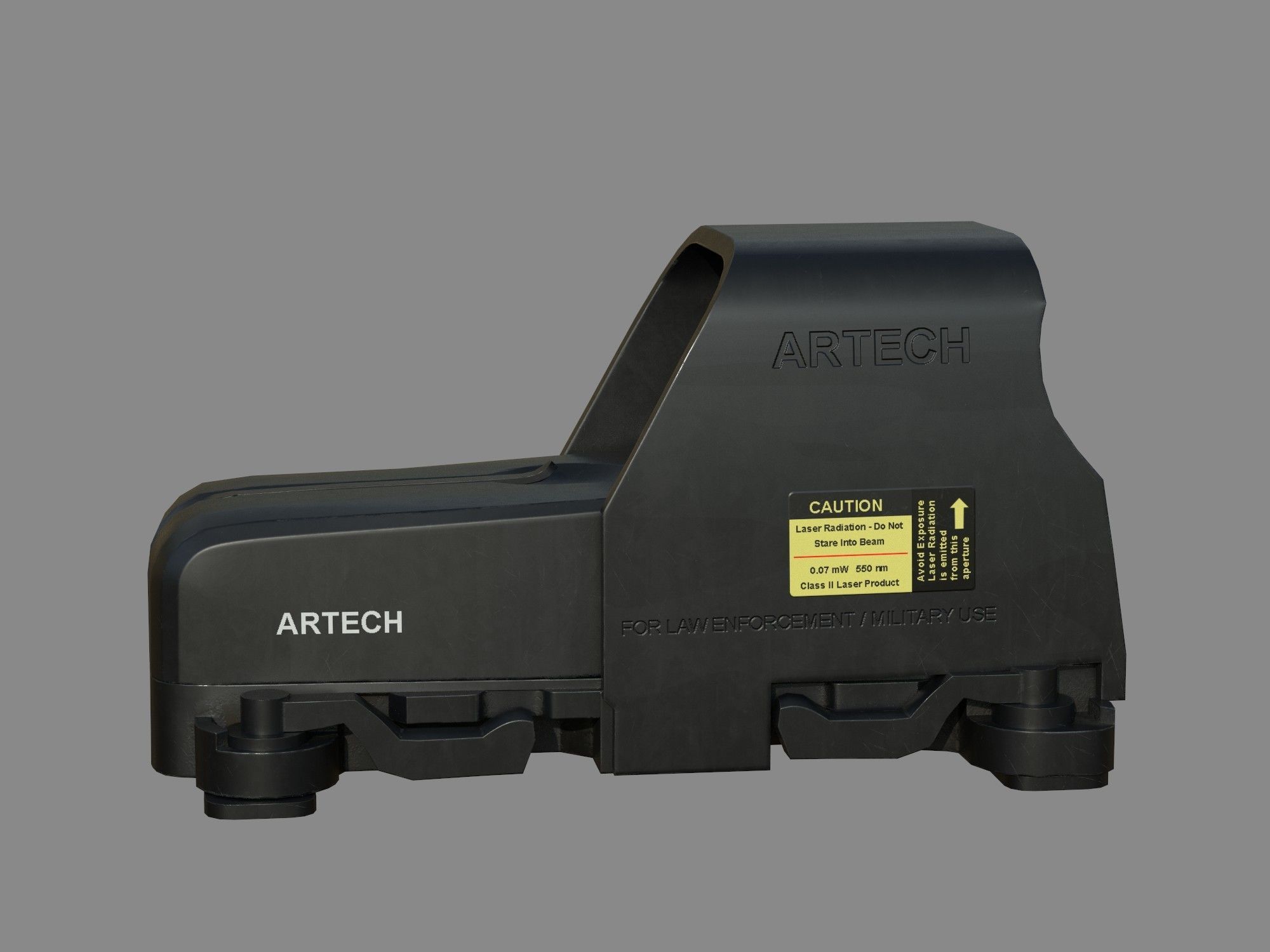 Weapon - Scope - 04 - EoTech Low-poly 3D model_2