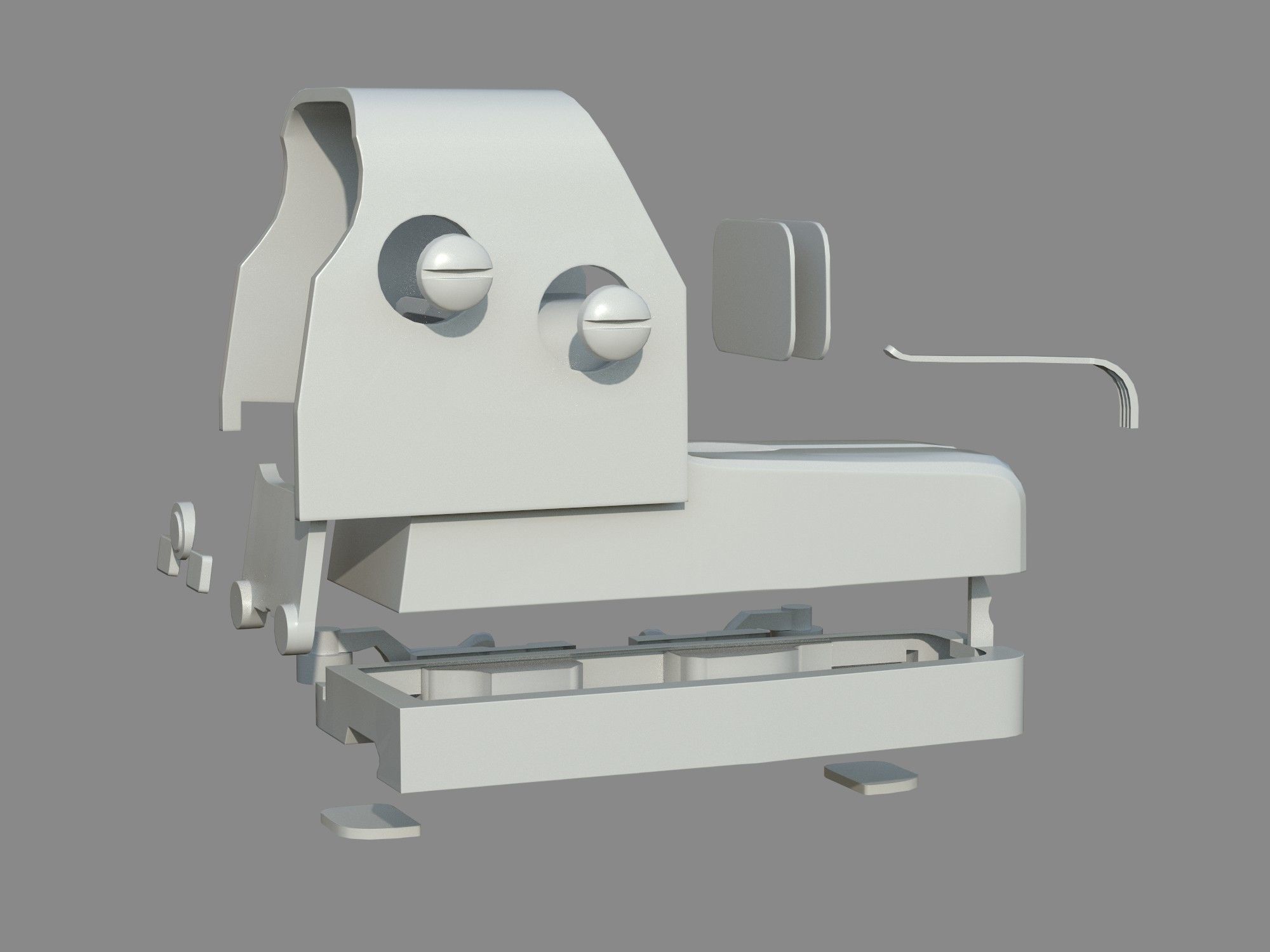 Weapon - Scope - 04 - EoTech Low-poly 3D model_47