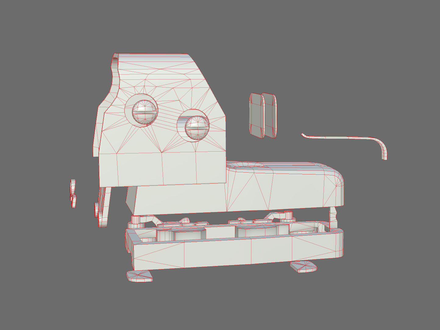 Weapon - Scope - 04 - EoTech Low-poly 3D model_35