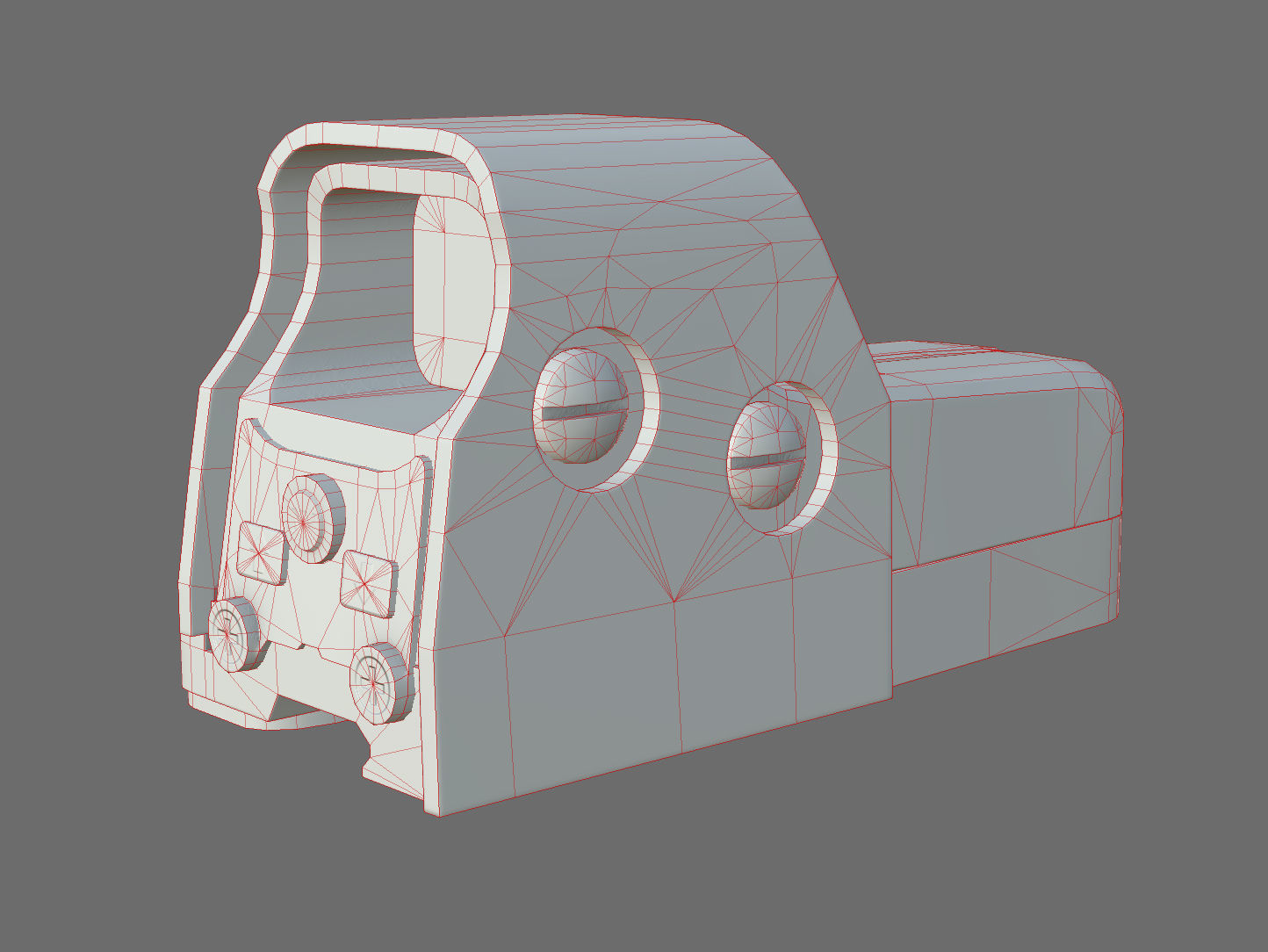 Weapon - Scope - 04 - EoTech Low-poly 3D model_22