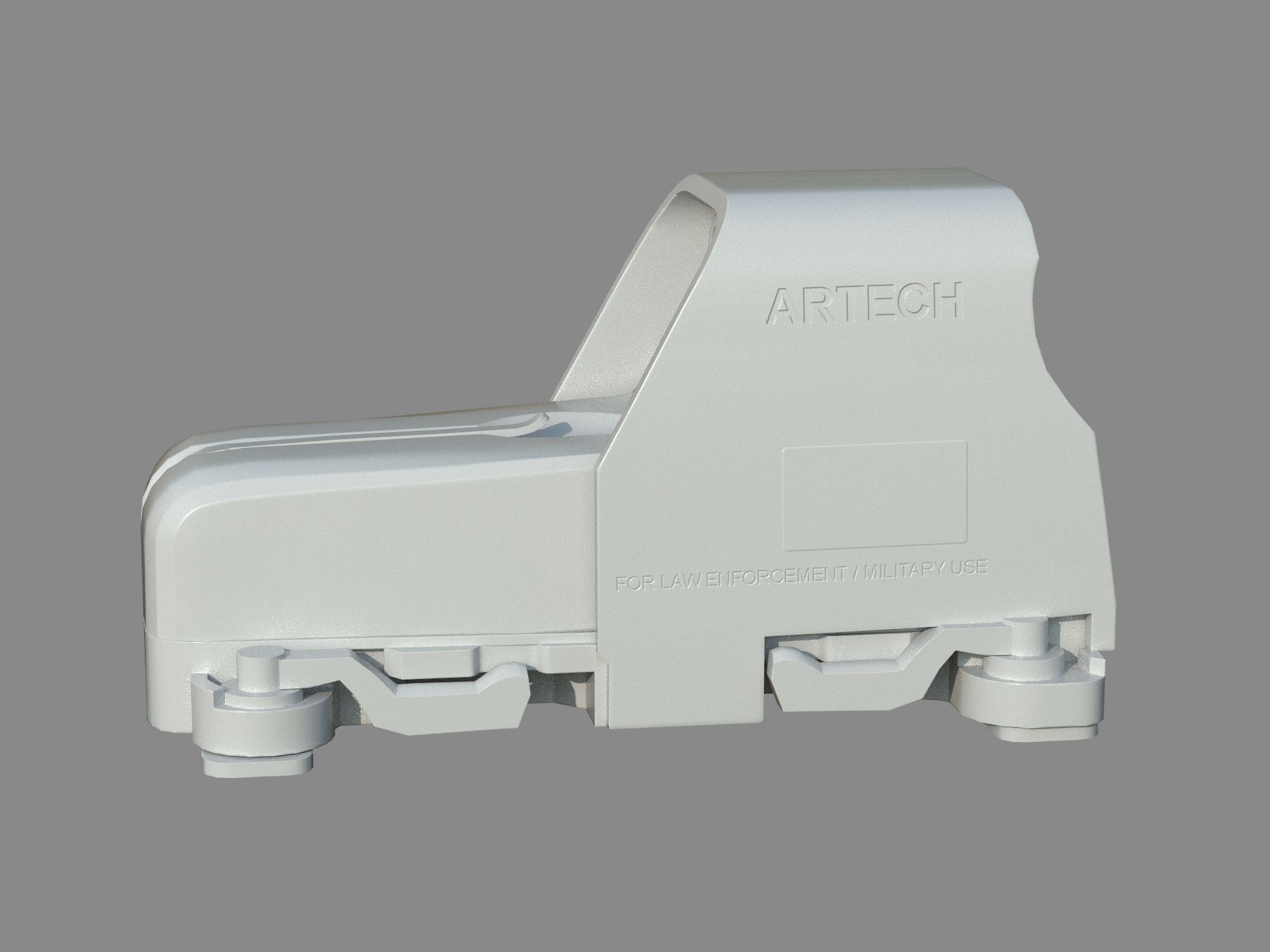 Weapon - Scope - 04 - EoTech Low-poly 3D model_8