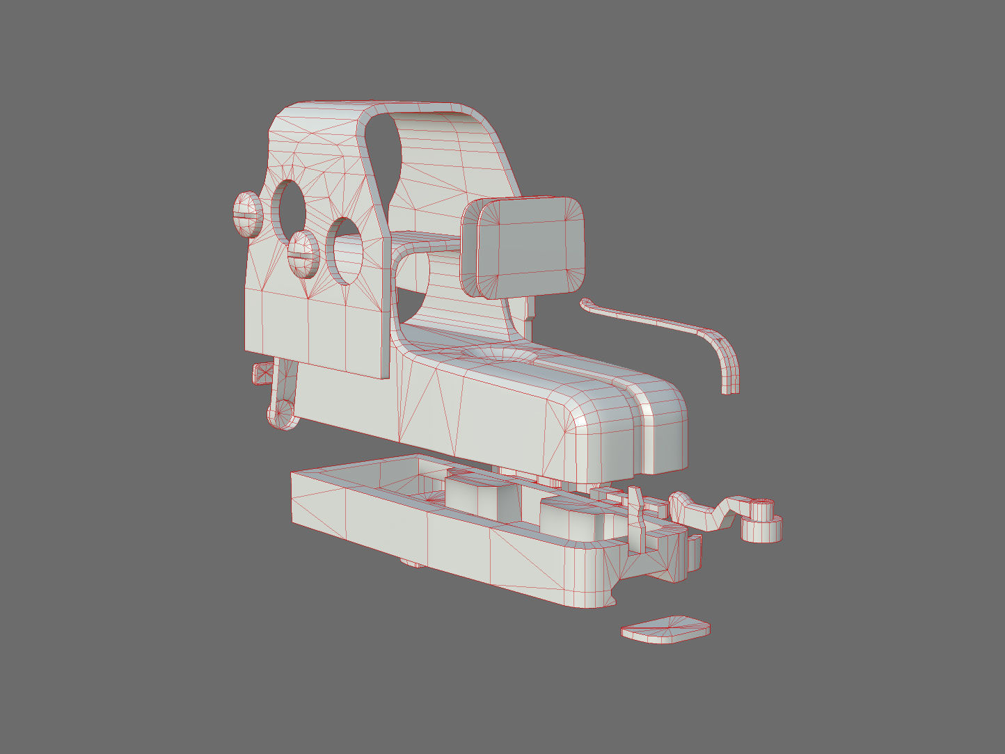 Weapon - Scope - 04 - EoTech Low-poly 3D model_36