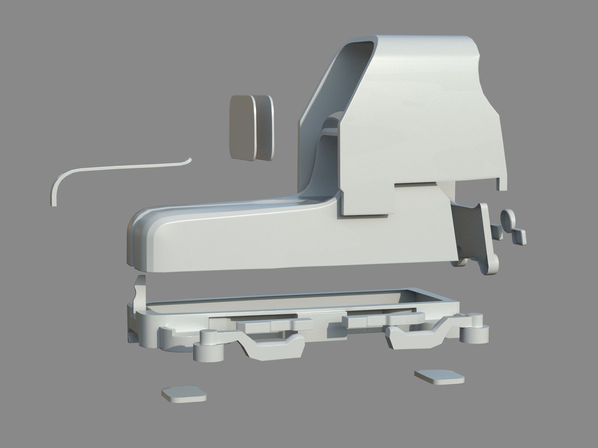 Weapon - Scope - 04 - EoTech Low-poly 3D model_44