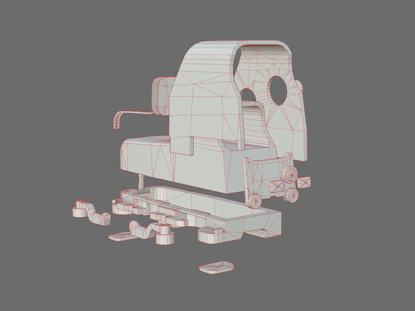 Weapon - Scope - 04 - EoTech Low-poly 3D model_33