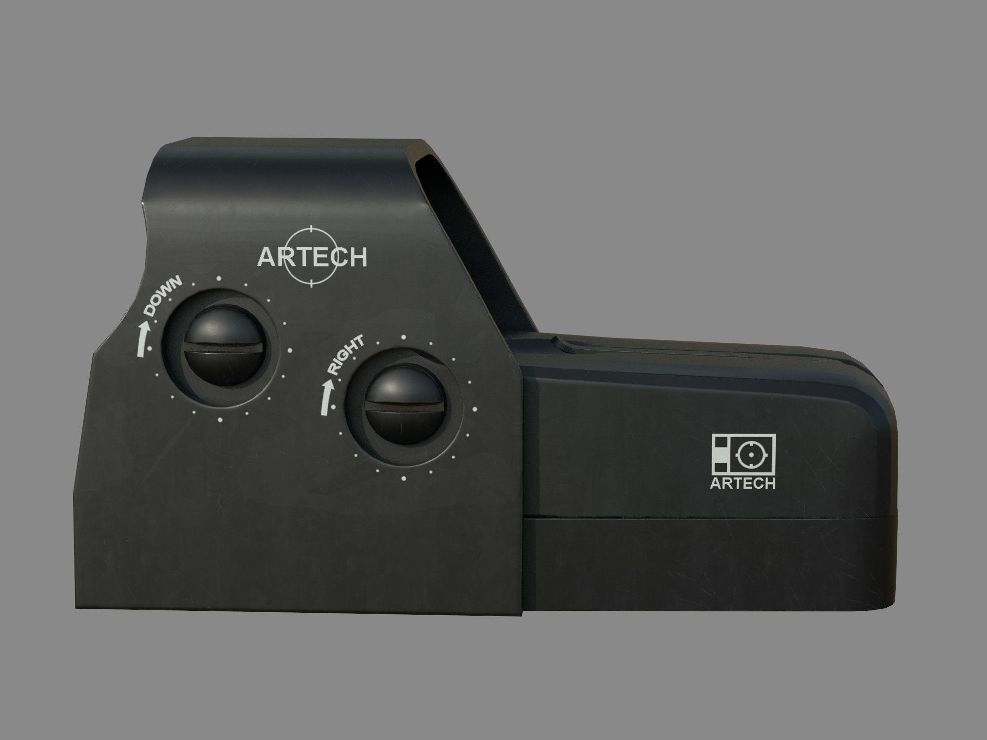 Weapon - Scope - 04 - EoTech Low-poly 3D model_5