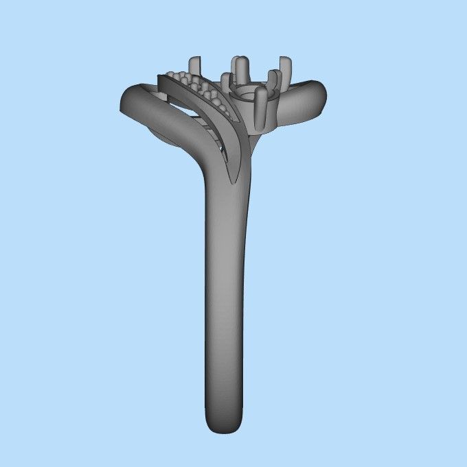 Design Women ring with gems and diamonds 3dm stl 3D print model 3D print model_77