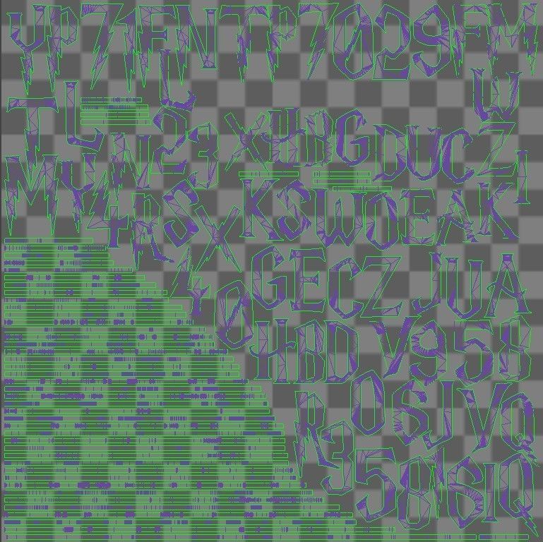 Harry Potter Alphabet And Numbers 3D model_5