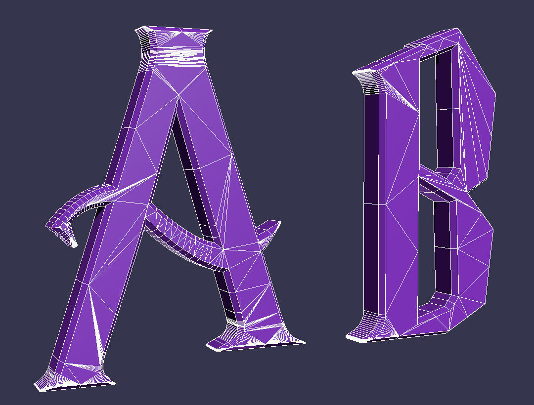 Harry Potter Alphabet And Numbers 3D model_3