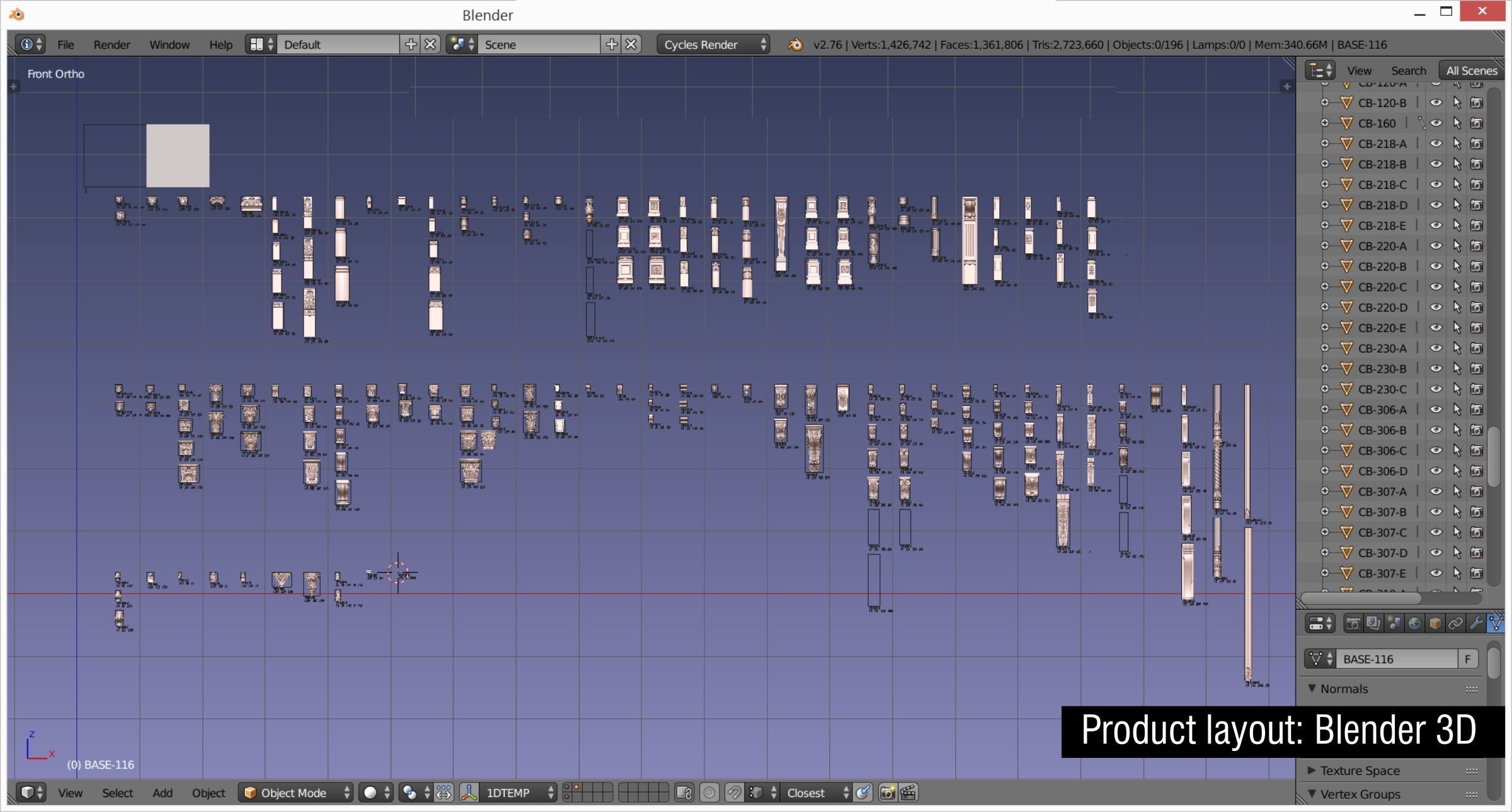 Pearlworks 80 items collection  3D model_15