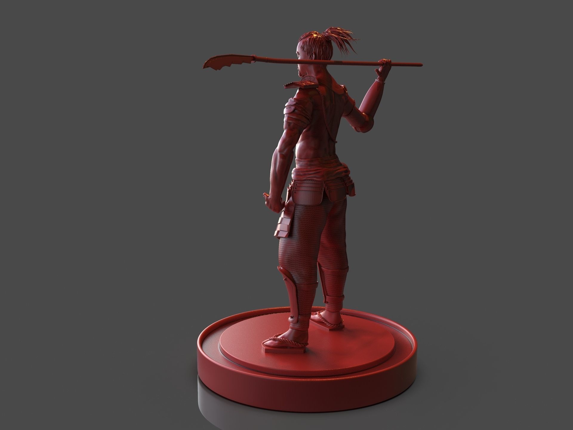 Steampunk Samurai 3D print model_3