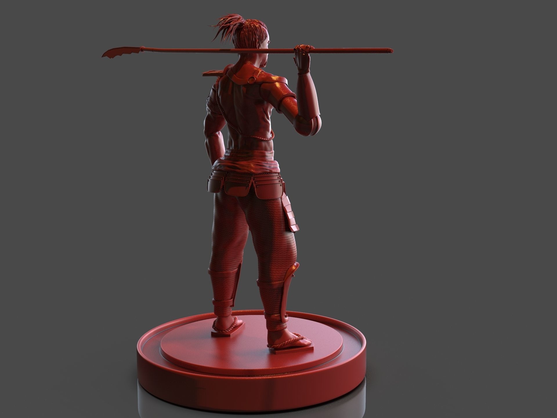 Steampunk Samurai 3D print model_6