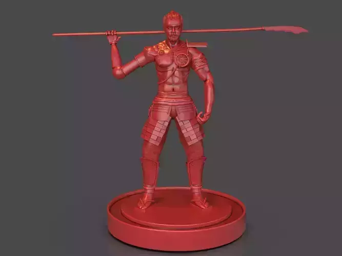 Steampunk Samurai 3D print model