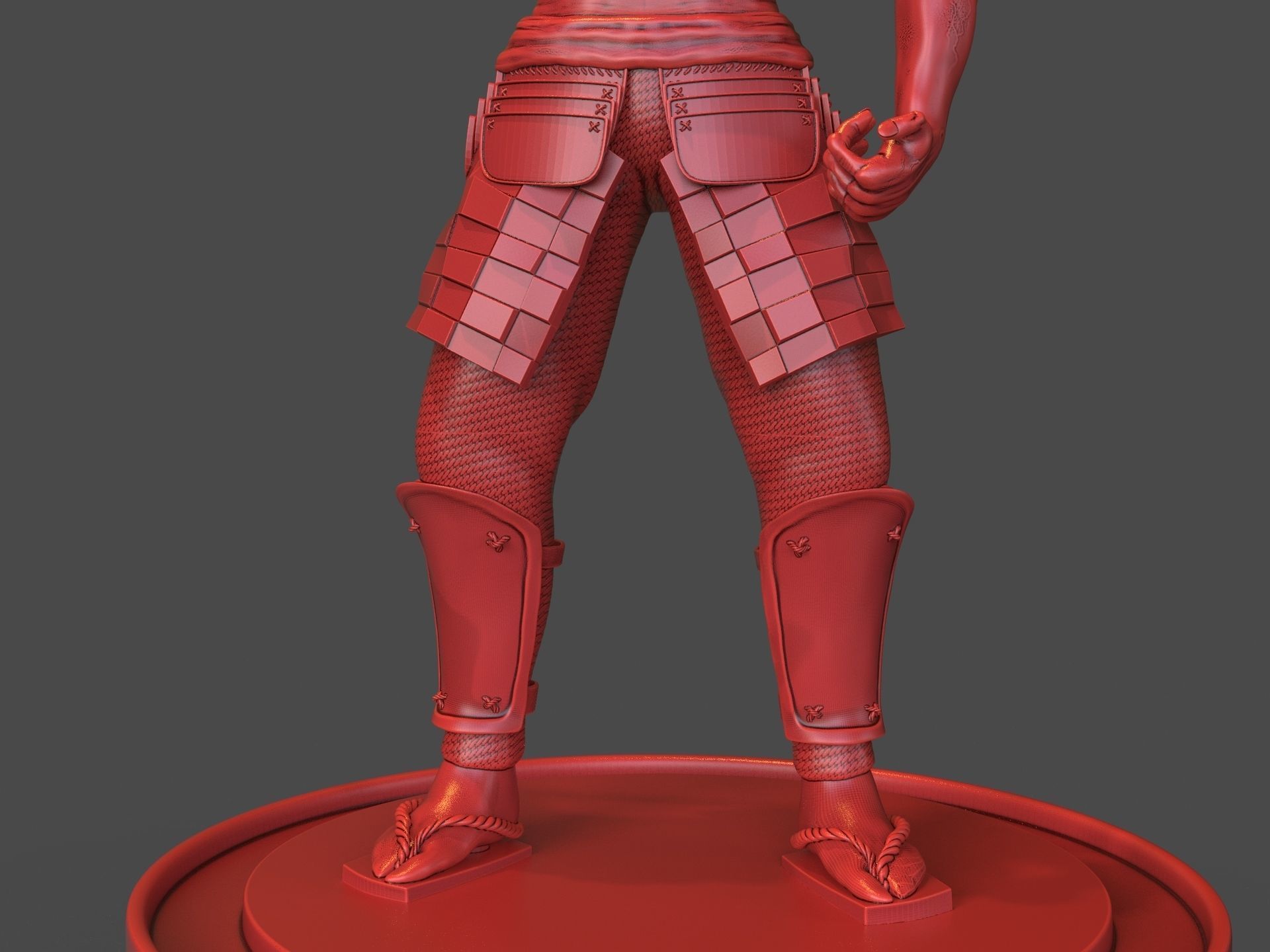 Steampunk Samurai 3D print model_15