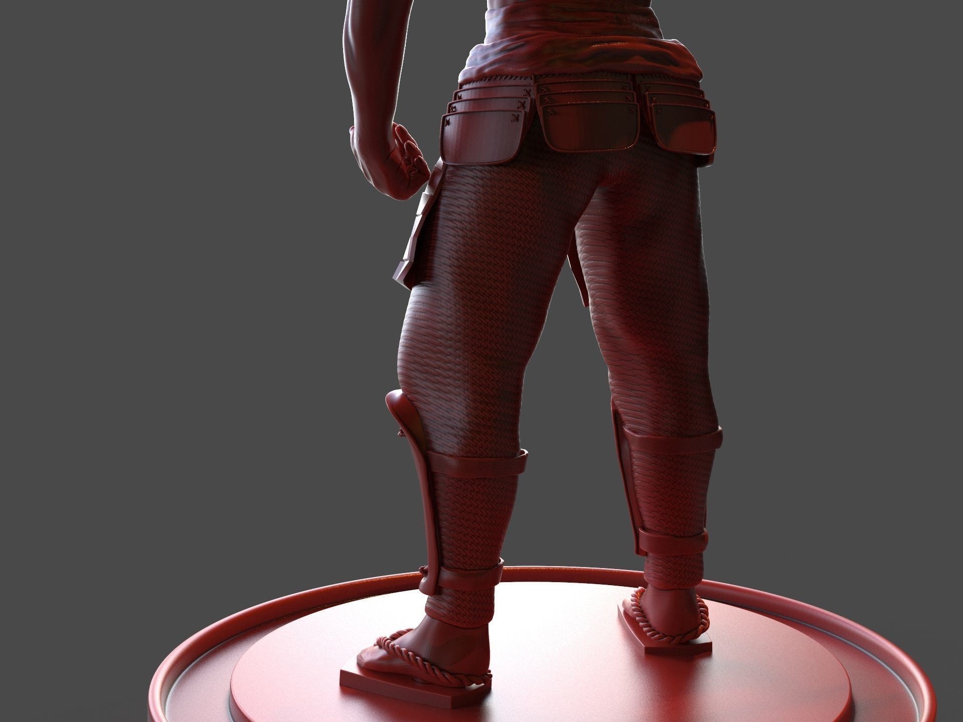 Steampunk Samurai 3D print model_17