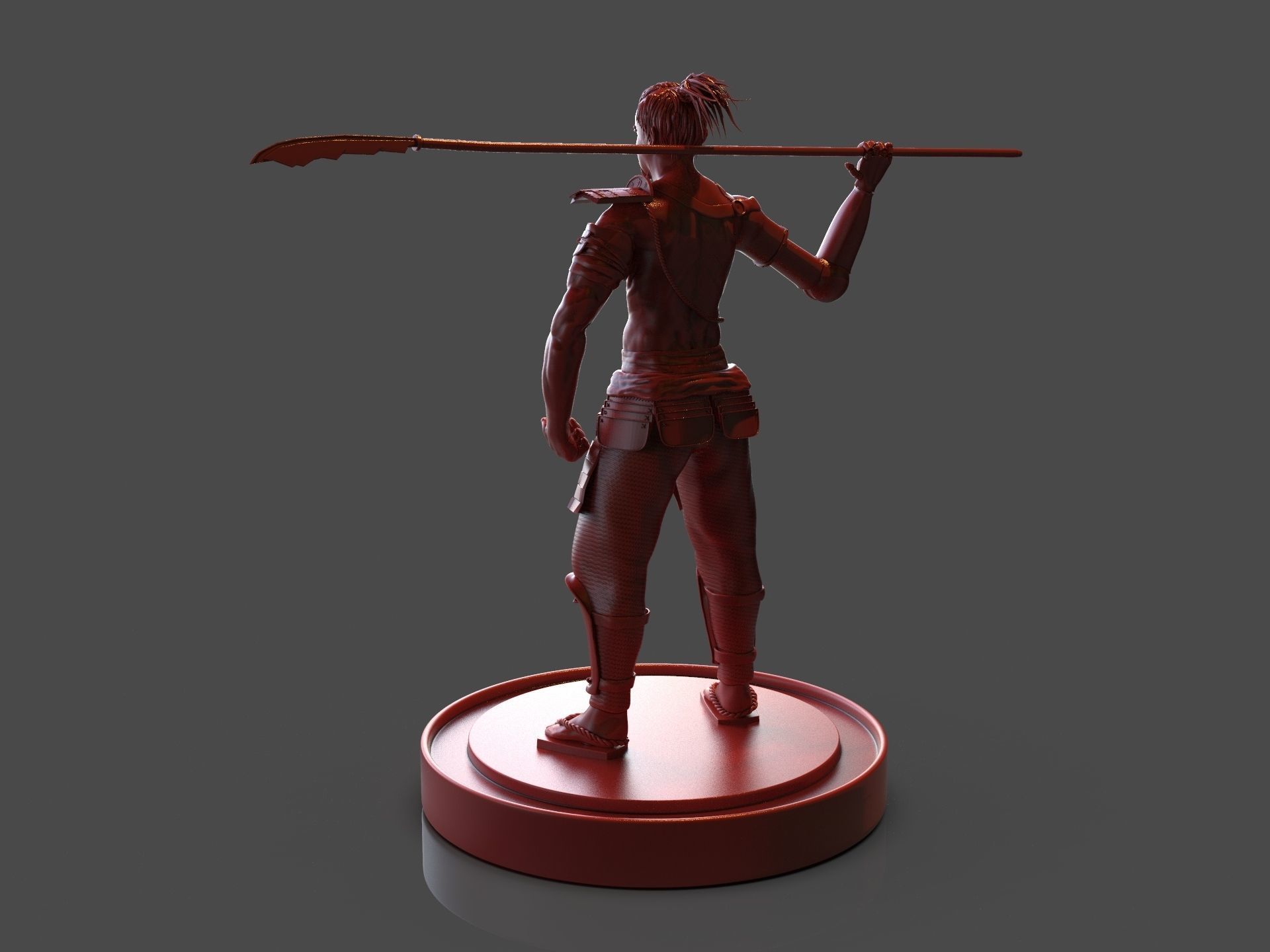 Steampunk Samurai 3D print model_4