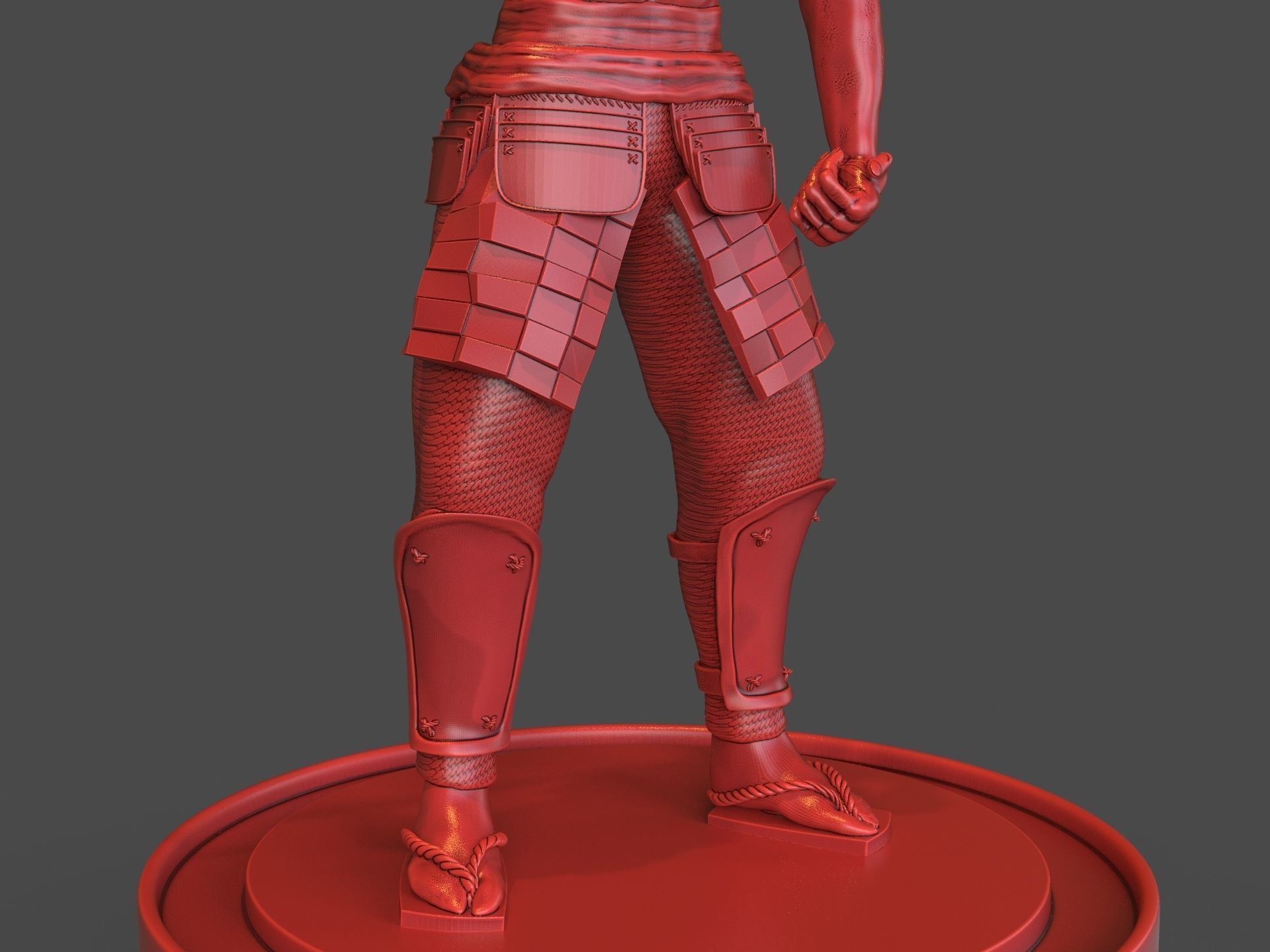 Steampunk Samurai 3D print model_14