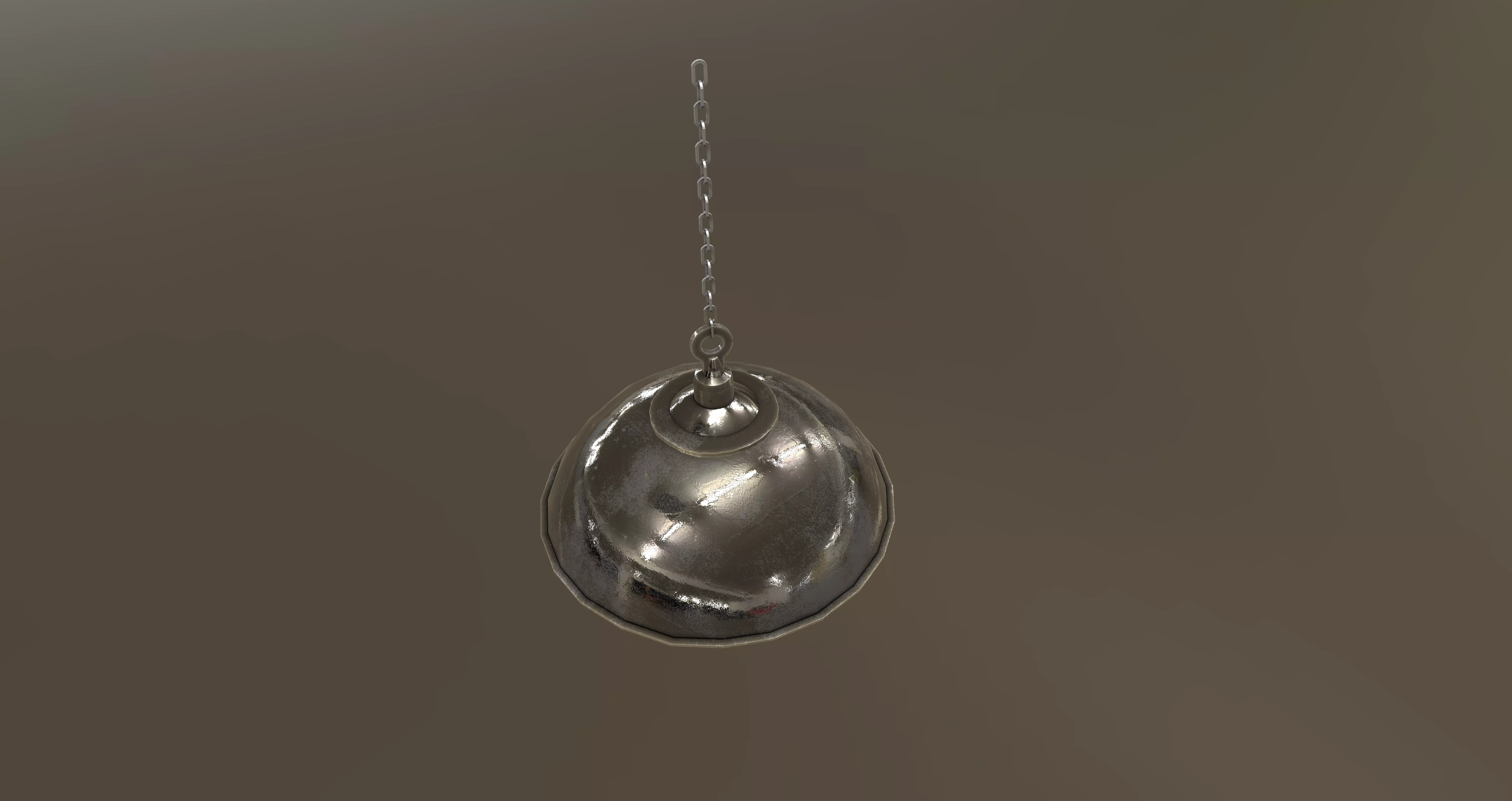Aluminum Pendant Light Fixture Free 3D model