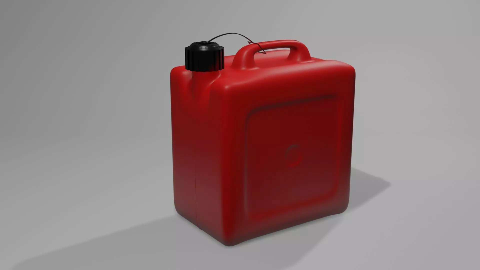 Plastic can 3D model_0