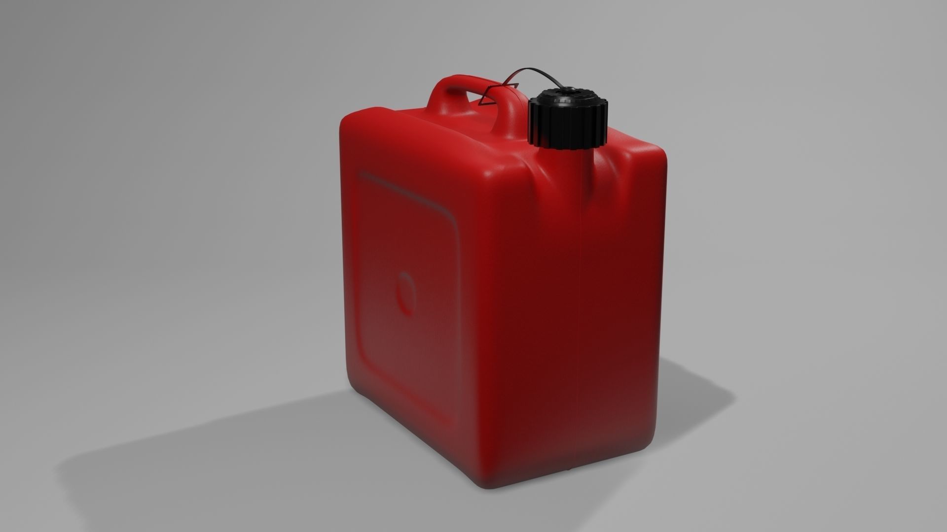 Plastic can 3D model_1