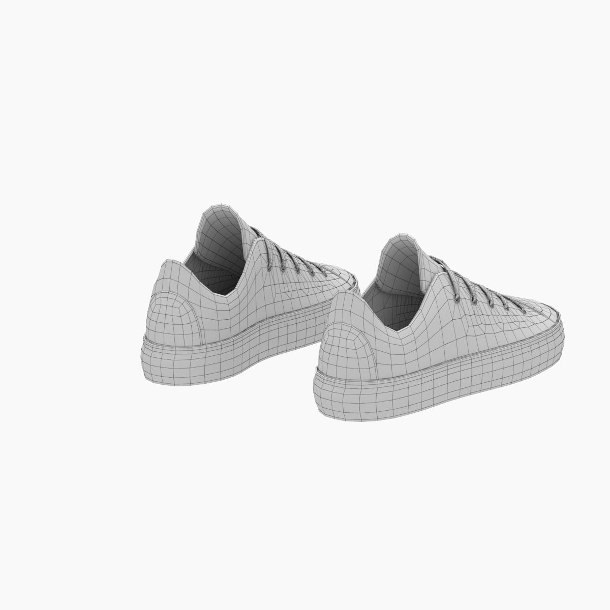 Sneakers for girl 3D model_18