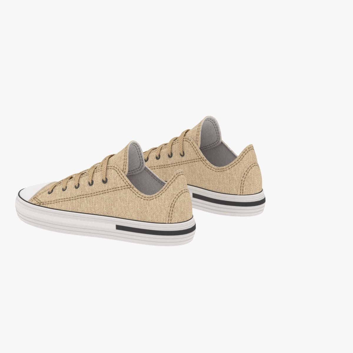 Sneakers for girl 3D model_8