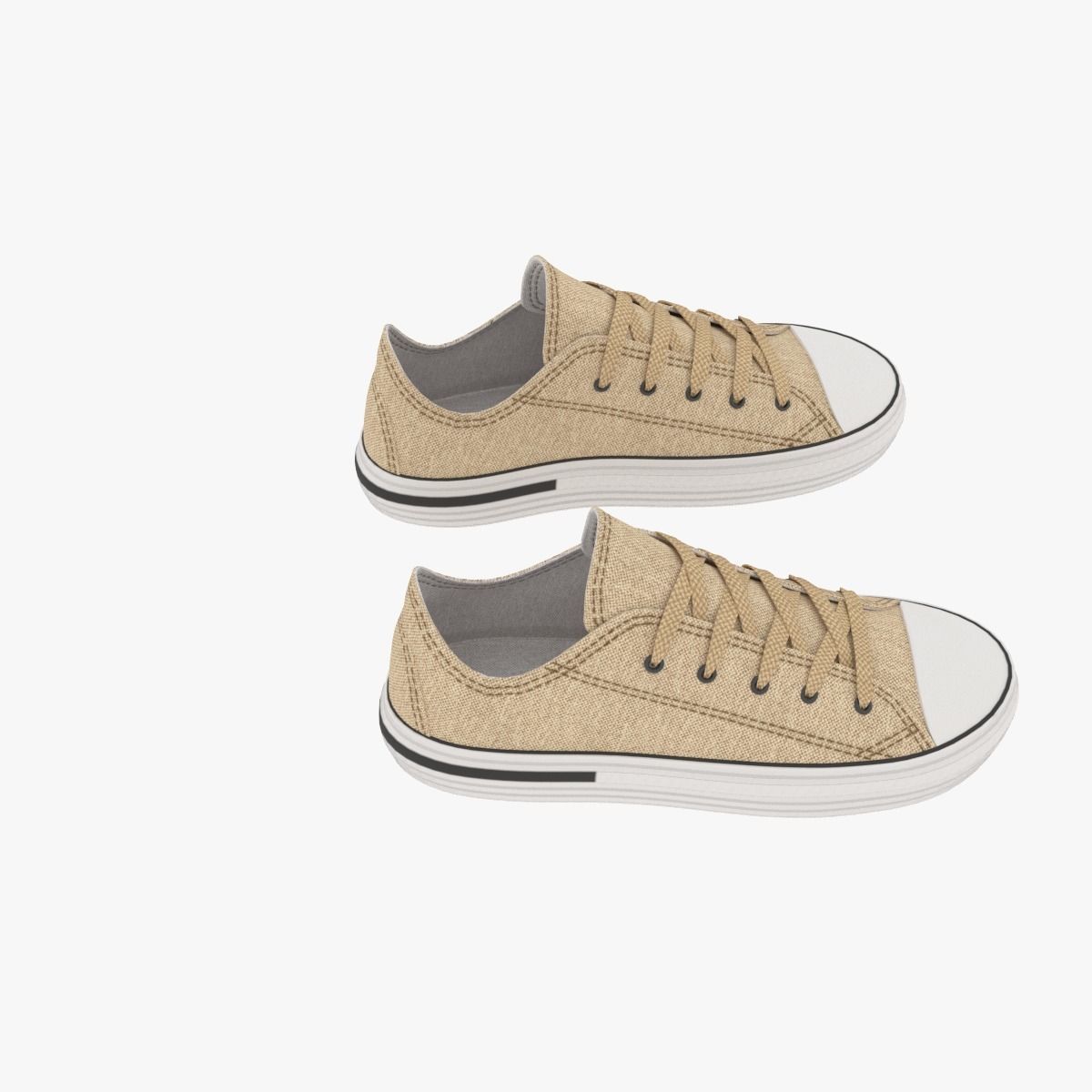 Sneakers for girl 3D model_28