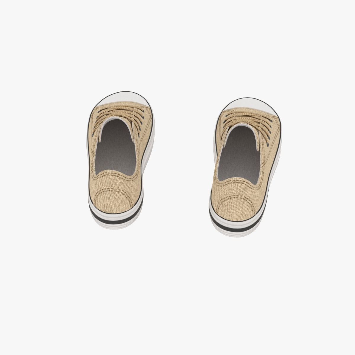 Sneakers for girl 3D model_30