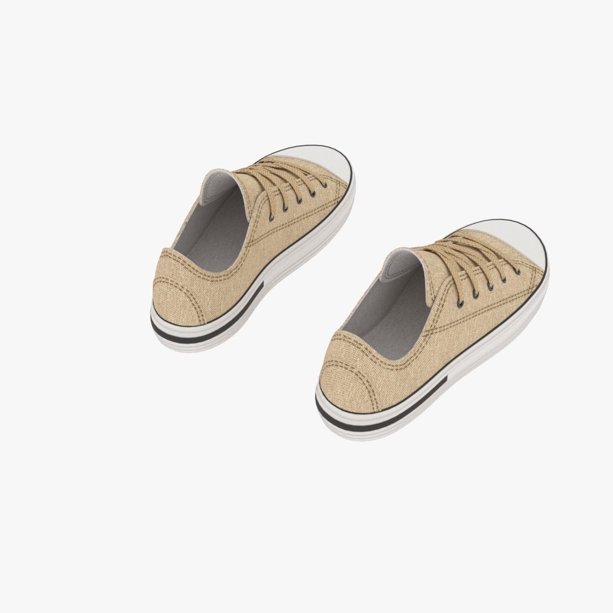 Sneakers for girl 3D model_29